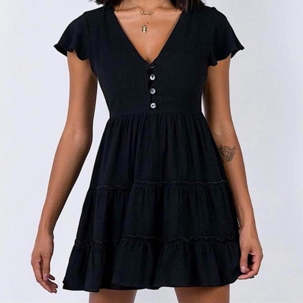 Black Princess Polly dress